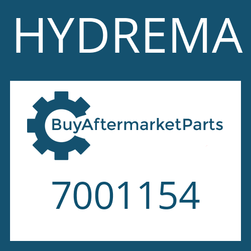 HYDREMA 7001154 - I.CLUTCH DISC