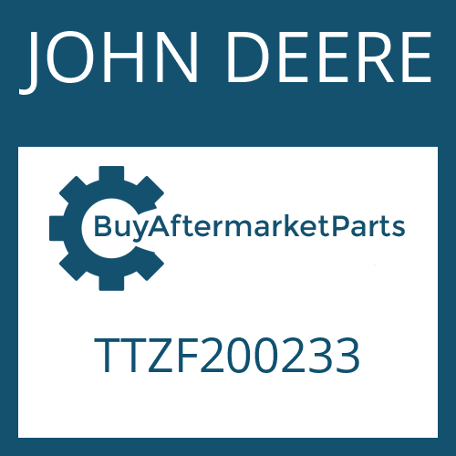 JOHN DEERE TTZF200233 - AXLE DRIVE HOUSING