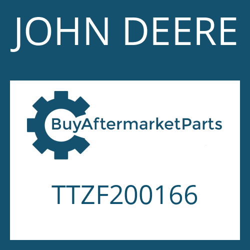 JOHN DEERE TTZF200166 - INPUT FLANGE