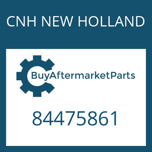 CNH NEW HOLLAND 84475861 - COVER