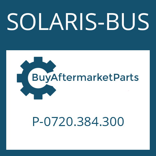SOLARIS-BUS P-0720.384.300 - AV 132/90