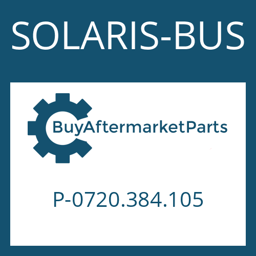 SOLARIS-BUS P-0720.384.105 - AV 132/90