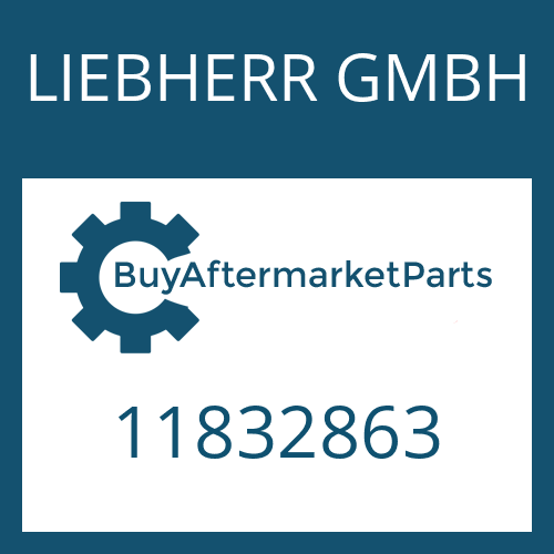 LIEBHERR GMBH 11832863 - JOINT HOUSING