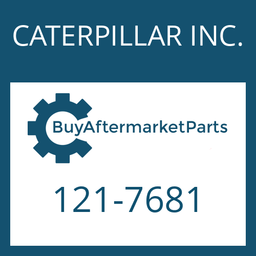 CATERPILLAR INC. 121-7681 - AXLE CASING