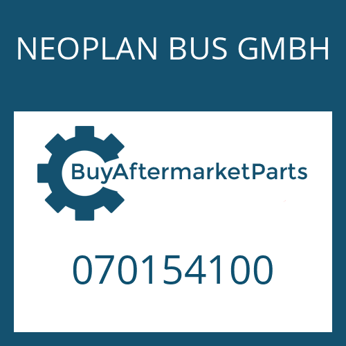 NEOPLAN BUS GMBH 070154100 - OIL CATCHER