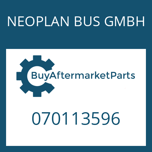 NEOPLAN BUS GMBH 070113596 - PULSE DISC