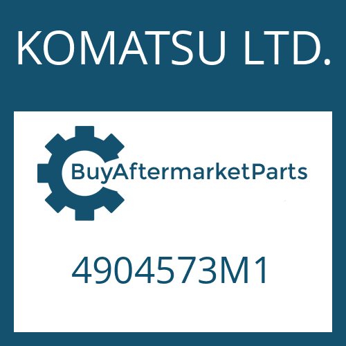 KOMATSU LTD. 4904573M1 - HUB