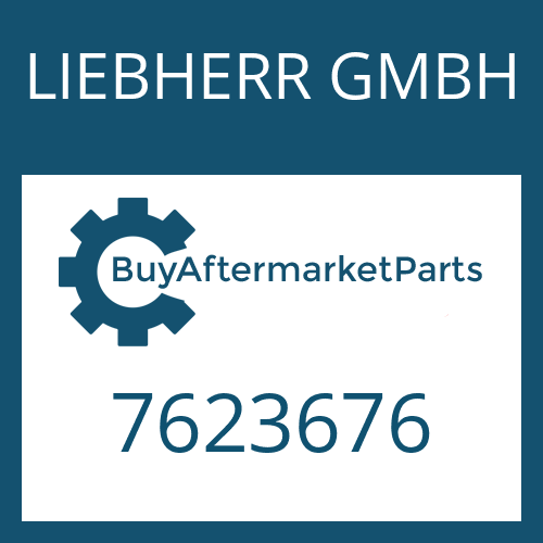 LIEBHERR GMBH 7623676 - AXLE CASING