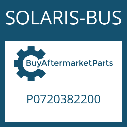 SOLARIS-BUS P0720382200 - A 132