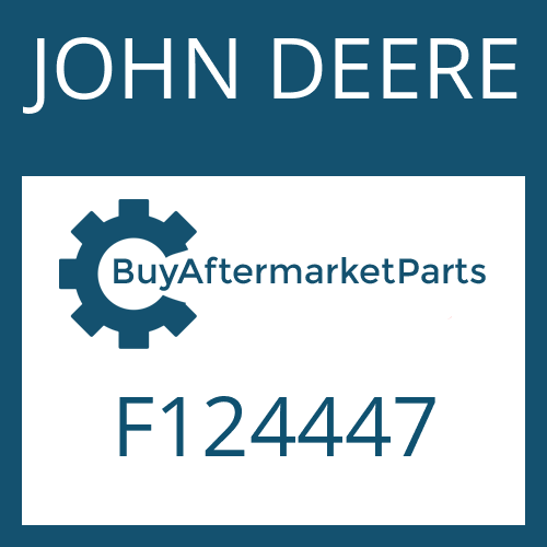JOHN DEERE F124447 - MT-S3085/DKV