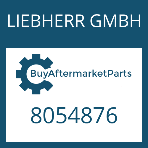 LIEBHERR GMBH 8054876 - STUB SHAFT