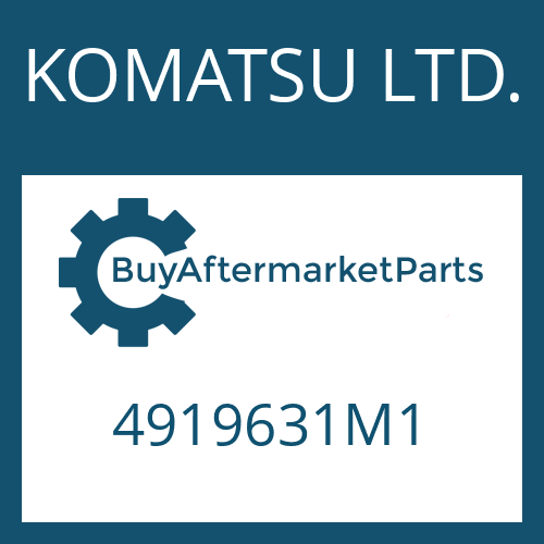 KOMATSU LTD. 4919631M1 - O.CLUTCH DISC