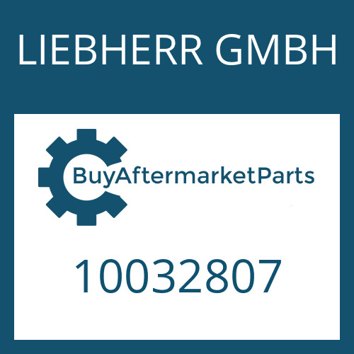 LIEBHERR GMBH 10032807 - STUD