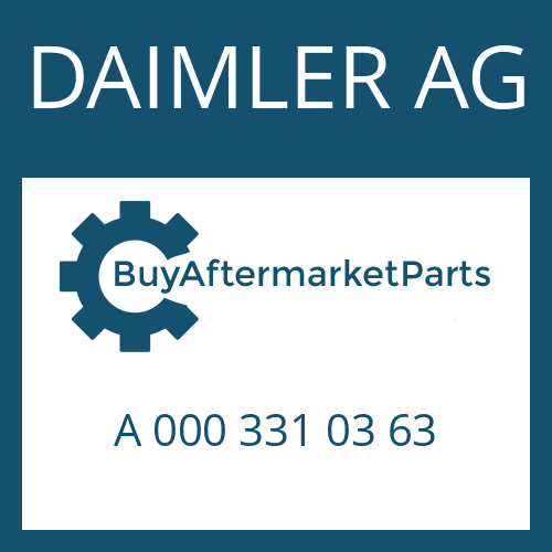 DAIMLER AG A 000 331 03 63 - FIXING DEVICE