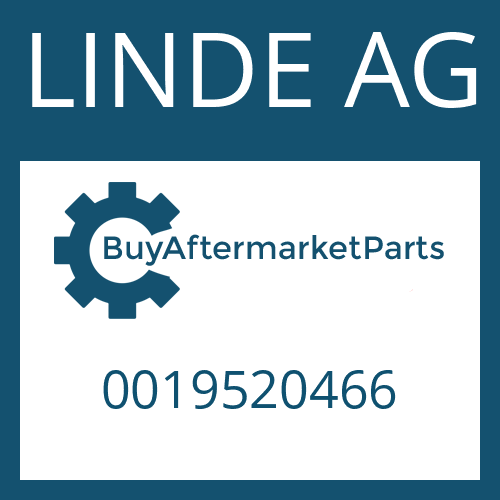 LINDE AG 0019520466 - UNION SCREW