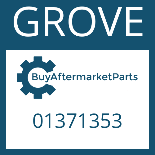 GROVE 01371353 - GASKET