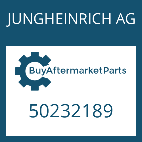 JUNGHEINRICH AG 50232189 - GASKET