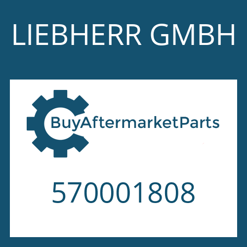 LIEBHERR GMBH 570001808 - QUILL SHAFT