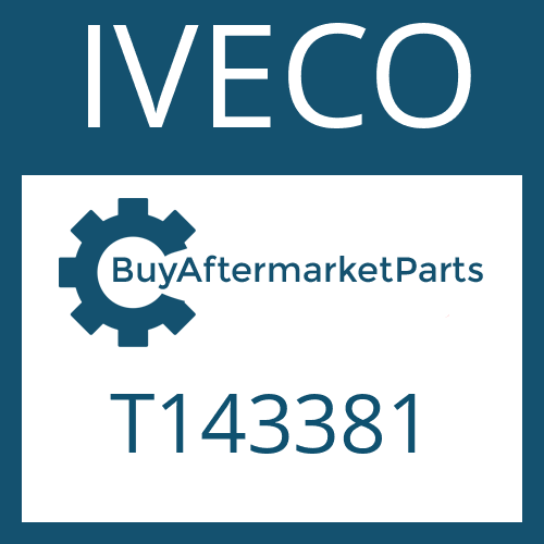 IVECO T143381 - SPUR GEAR