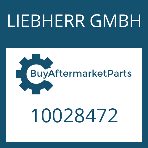 LIEBHERR GMBH 10028472 - GEAR
