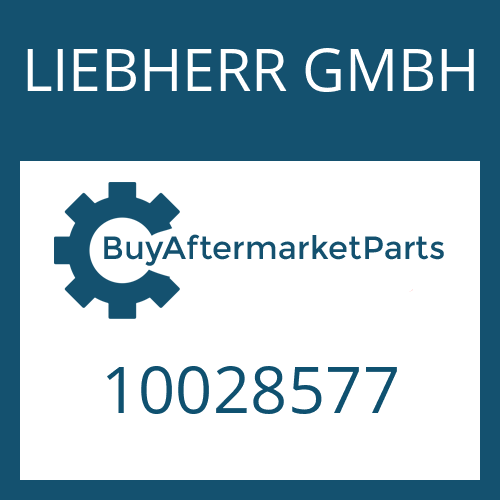 LIEBHERR GMBH 10028577 - GEAR