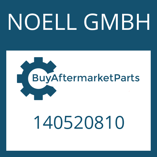 NOELL GMBH 140520810 - GASKET