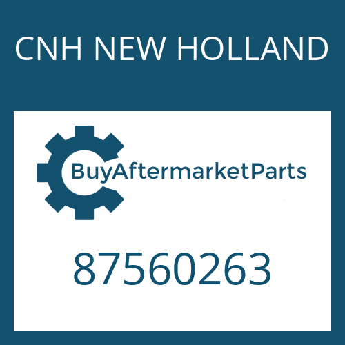 CNH NEW HOLLAND 87560263 - COUPLING