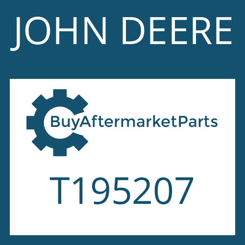 JOHN DEERE T195207 - STATOR SHAFT