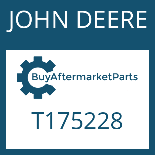 JOHN DEERE T175228 - GASKET