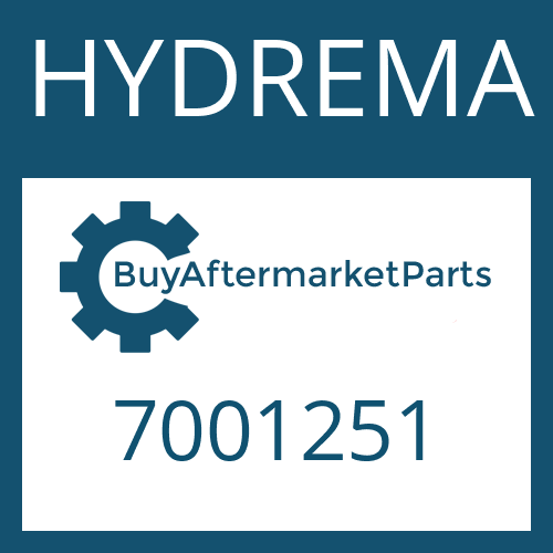 HYDREMA 7001251 - 6 WG 210