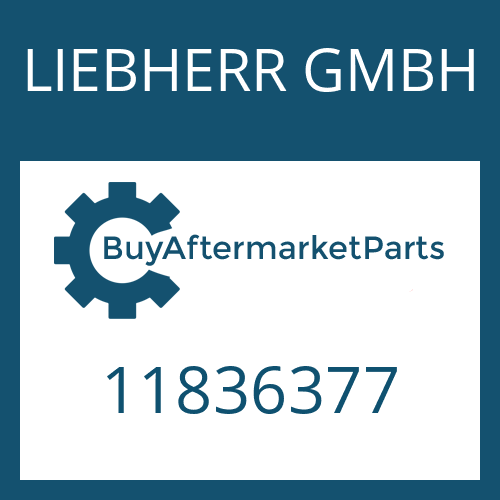 LIEBHERR GMBH 11836377 - FIXING PLATE