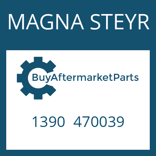 MAGNA STEYR 1390 470039 - THREADED SOCKET