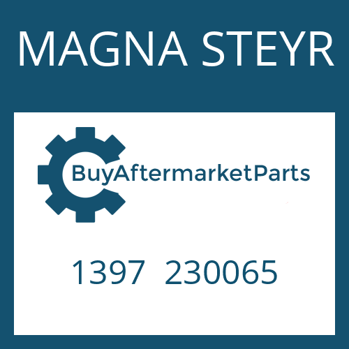 MAGNA STEYR 1397 230065 - PIN