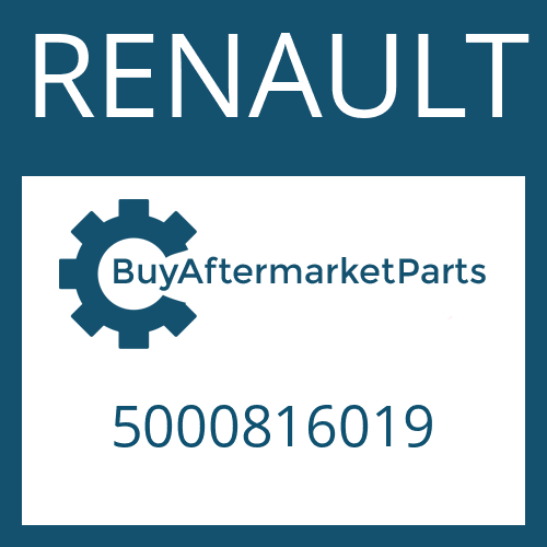 RENAULT 5000816019 - FLANGE