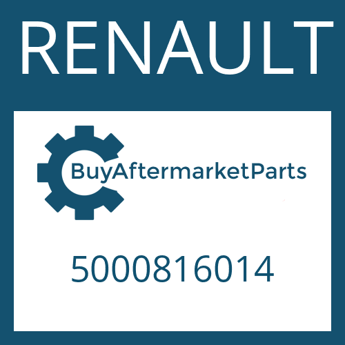 RENAULT 5000816014 - FLANGE