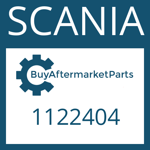 SCANIA 1122404 - INPUT SHAFT for Heavy Equipment