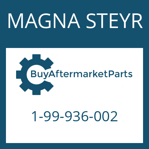 MAGNA STEYR 1-99-936-002 - OIL PUMP COVER