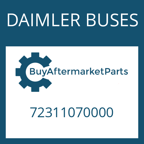 DAIMLER BUSES 72311070000 - PLUG KIT