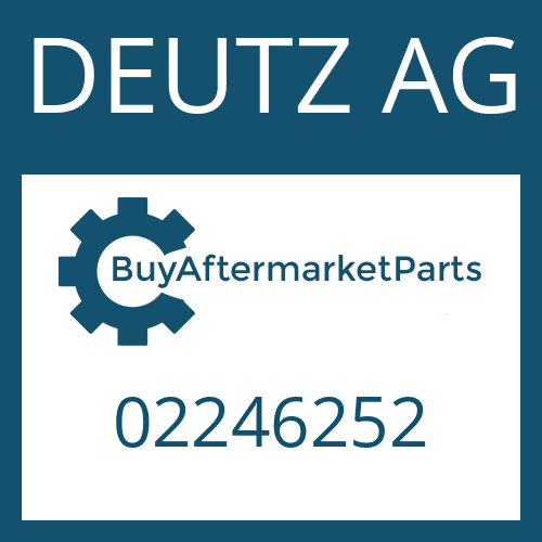 DEUTZ AG 02246252 - RELEASE FORK