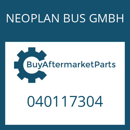 NEOPLAN BUS GMBH 040117304 - BALL PIN