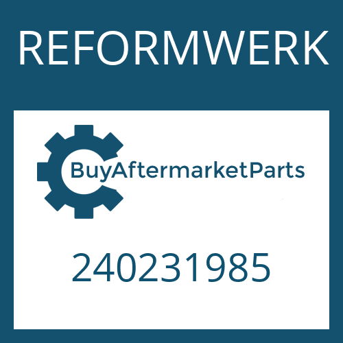 REFORMWERK 240231985 - JOINT FORK