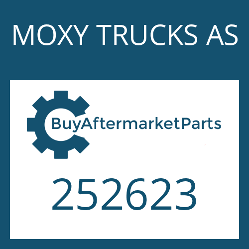 MOXY TRUCKS AS 252623 - TYPE PLATE