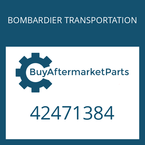 BOMBARDIER TRANSPORTATION 42471384 - HELICAL GEAR