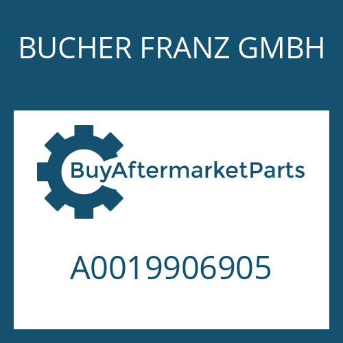 BUCHER FRANZ GMBH A0019906905 - STUD