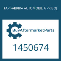 FAP FABRIKA AUTOMOBILIA PRIBOJ 1450674 - PISTON