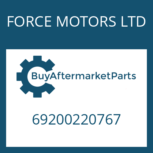 FORCE MOTORS LTD 69200220767 - THRUST BUSH