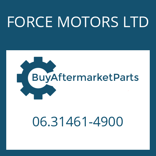 FORCE MOTORS LTD 06.31461-4900 - BALL BEARING