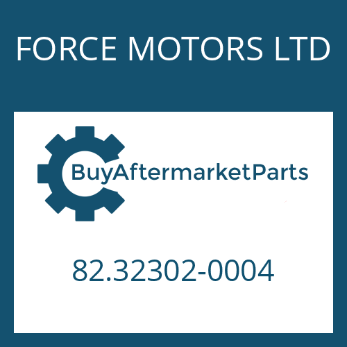 FORCE MOTORS LTD 82.32302-0004 - HELICAL GEAR