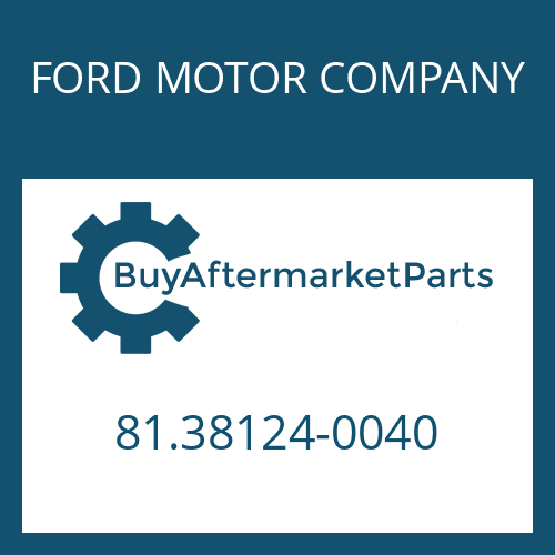 FORD MOTOR COMPANY 81.38124-0040 - CENTERING RING