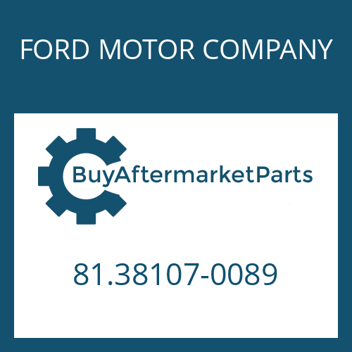 FORD MOTOR COMPANY 81.38107-0089 - HOUSING